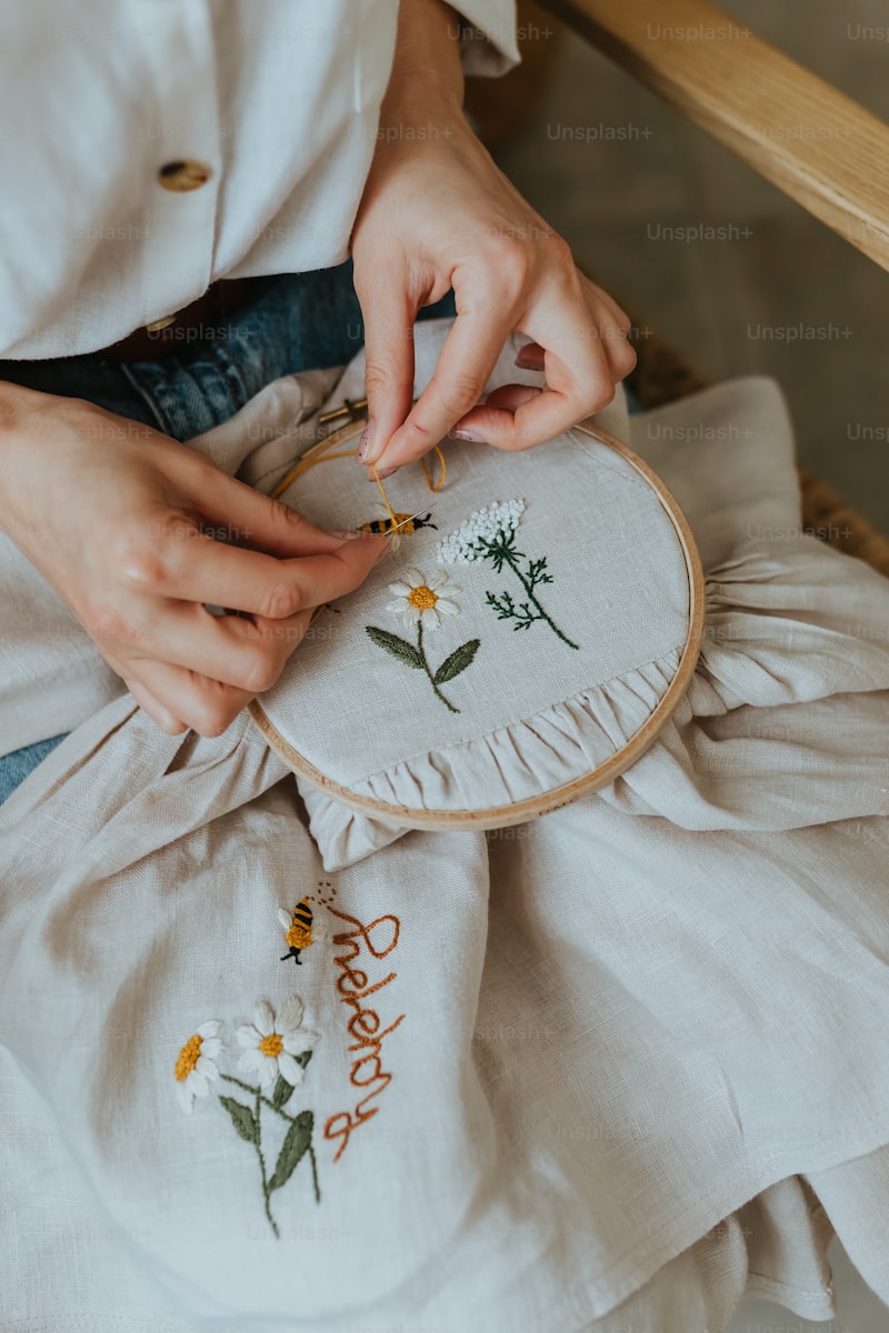 Exploring Delicate Embroidery Elements: A Dive into the Art of Fine Stitching