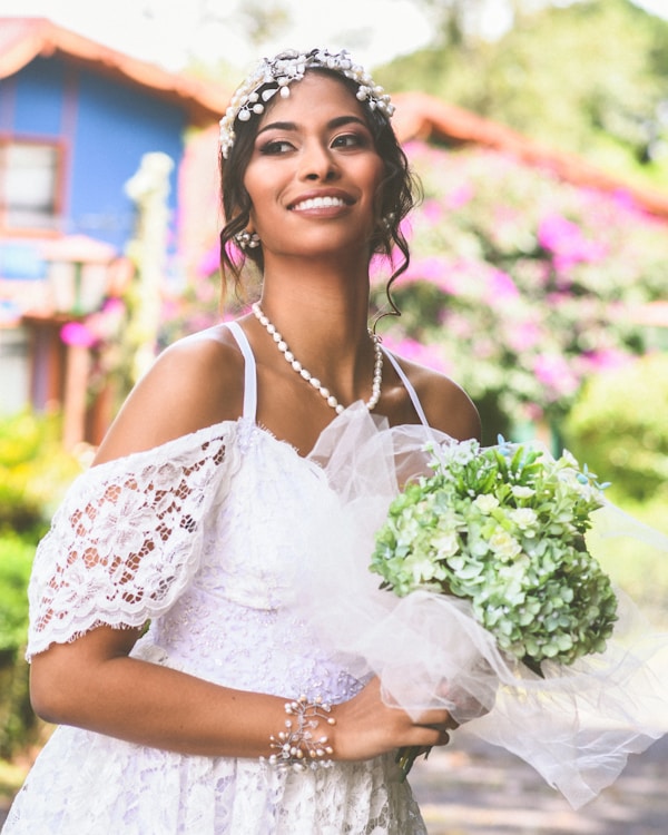 Mastering the Art of Accessorizing a Wedding Dress with a High Neckline